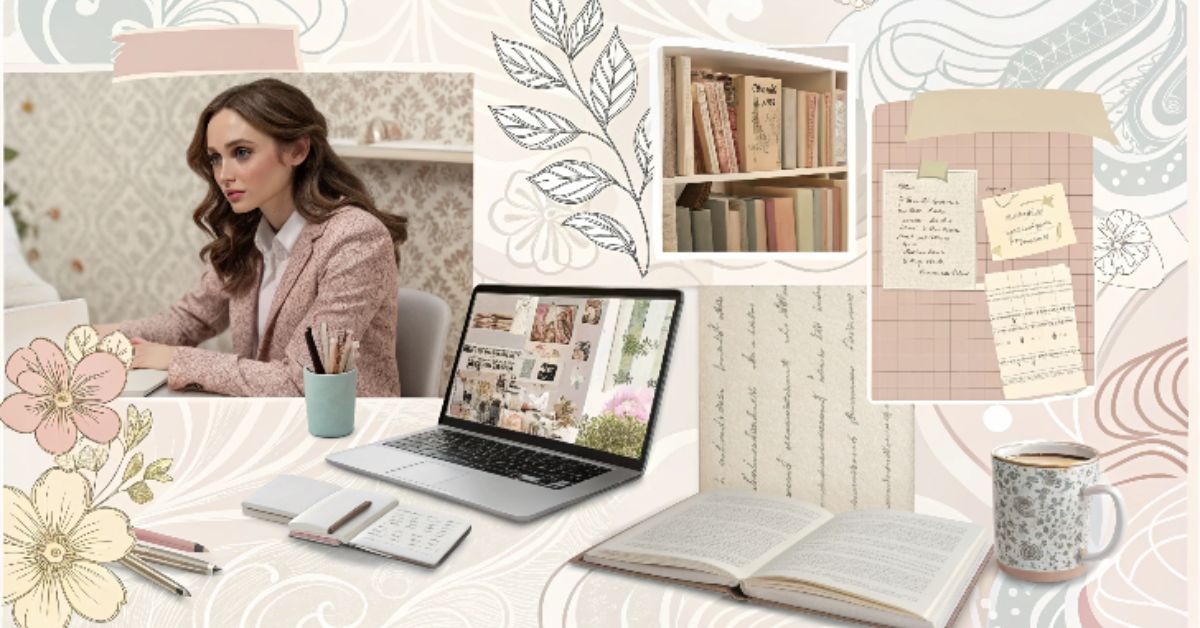 Moodboard Study Wallpaper Aesthetic Collage Laptop Spencer Hastings