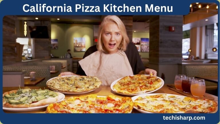 California Pizza Kitchen Menu